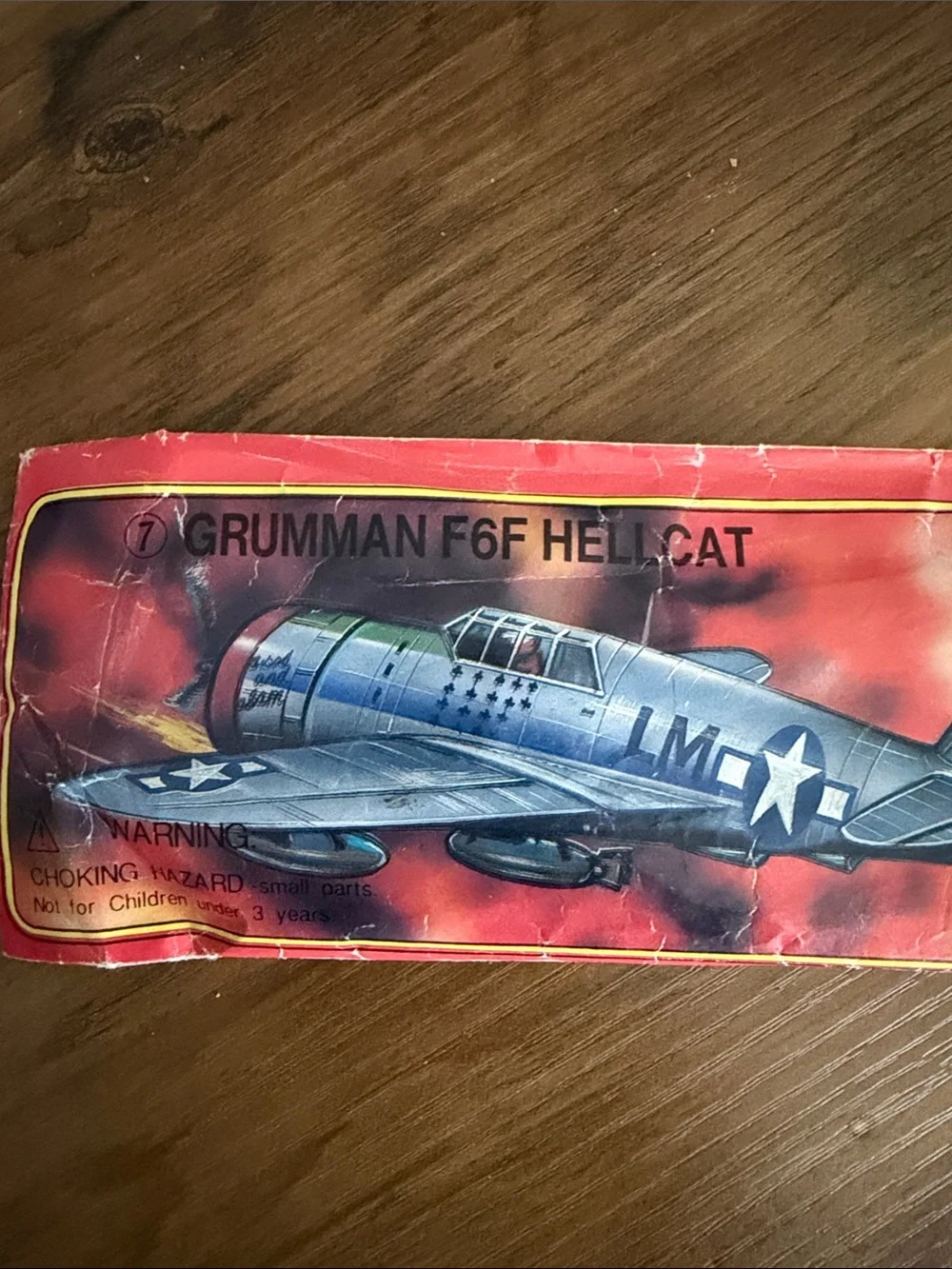 Vintage WWII Fly with Power Prop Flying Glider Grumman F6F Hellcat airplane